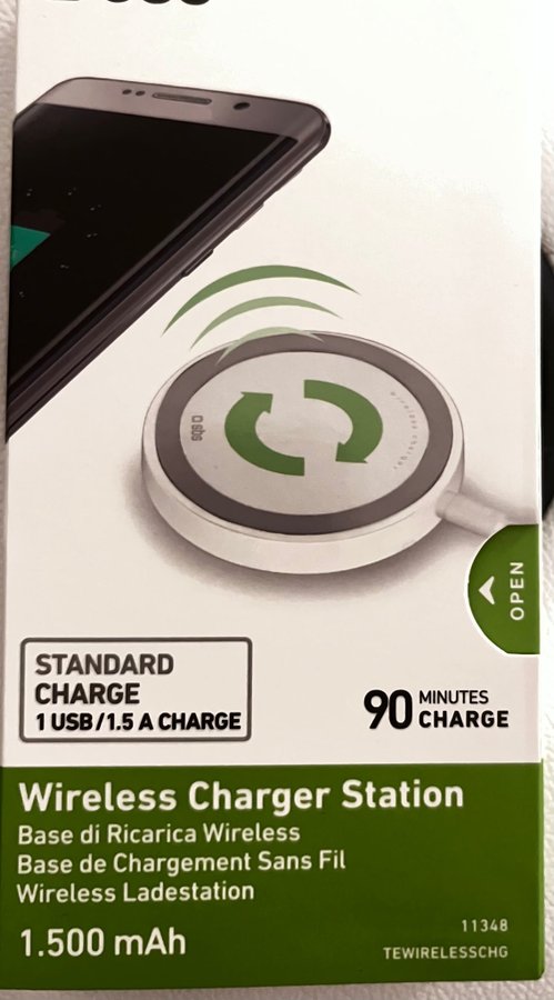 MOBILE Trådlös QI Snabbladdare 10W Ord pris: 299kr