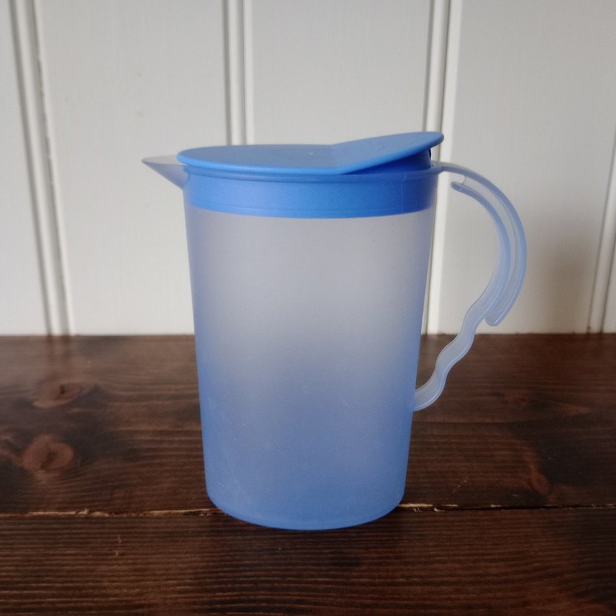 Tupperware mini avanti kanna 3dl ljus blå gräddkanna