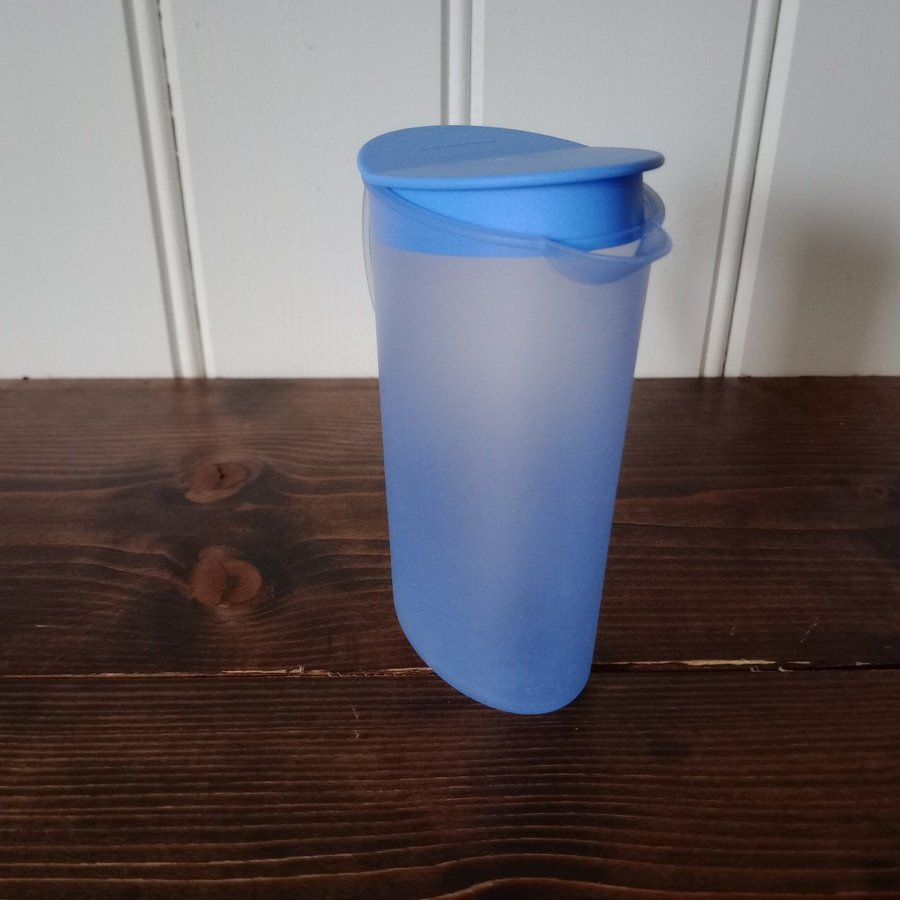 Tupperware mini avanti kanna 3dl ljus blå gräddkanna