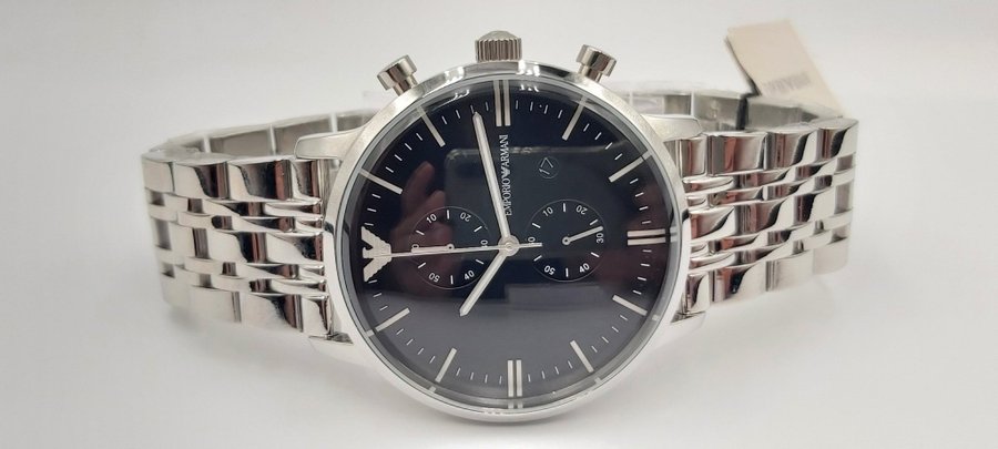 Emporio Armani Gianni AR80009 Chronograaf Herenhorloge nieuw