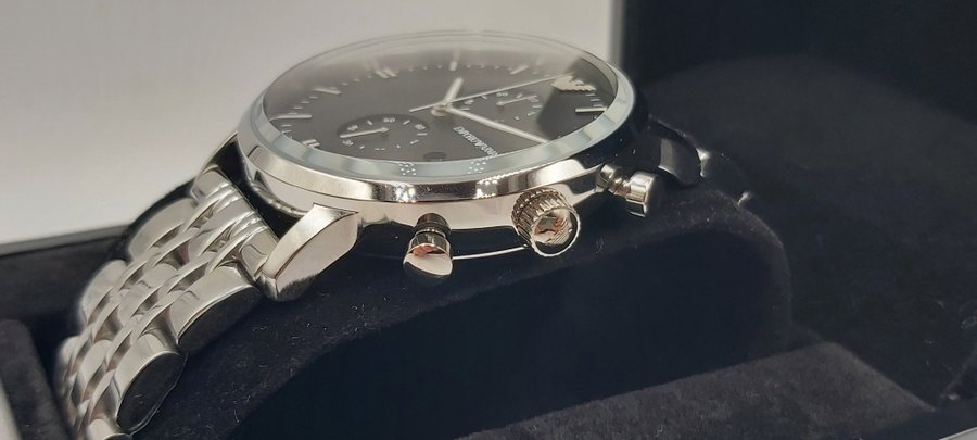 Emporio Armani Gianni AR80009 Chronograaf Herenhorloge nieuw