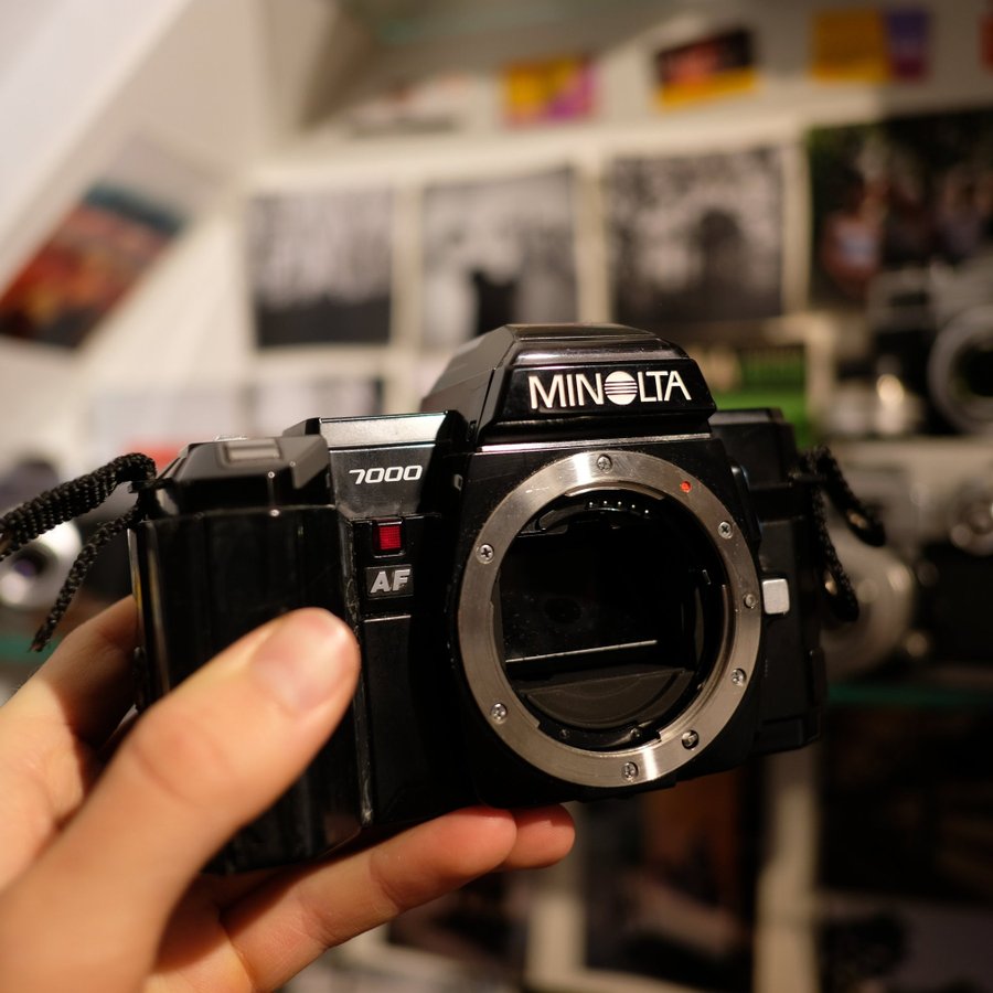 Minolta 7000 AF – En av historiens viktigaste kameror