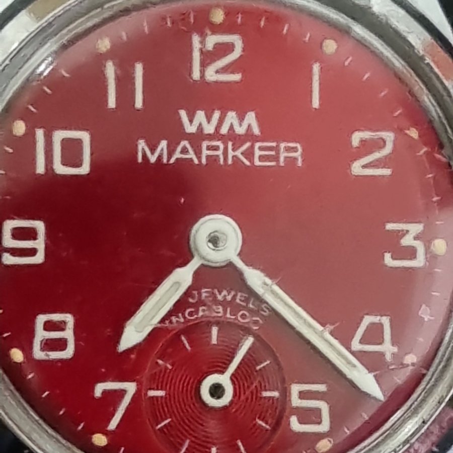 WM Marker Armbandsur