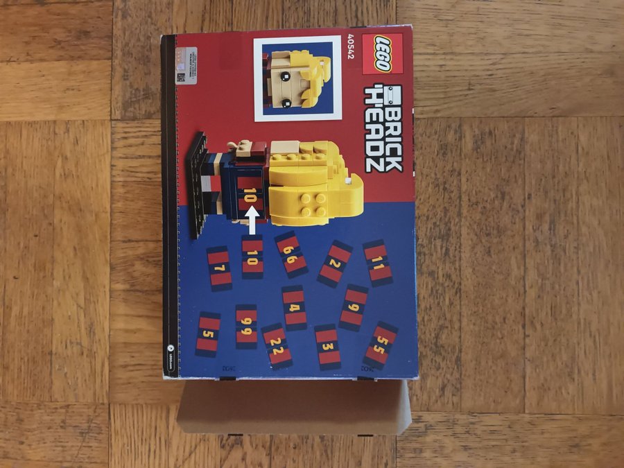 LEGO BrickHeadz 40542 Lionel Messi