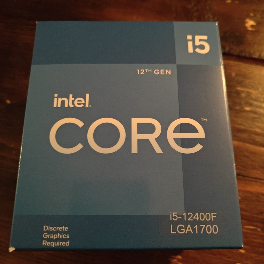 Intel Core i5-12400F Processor