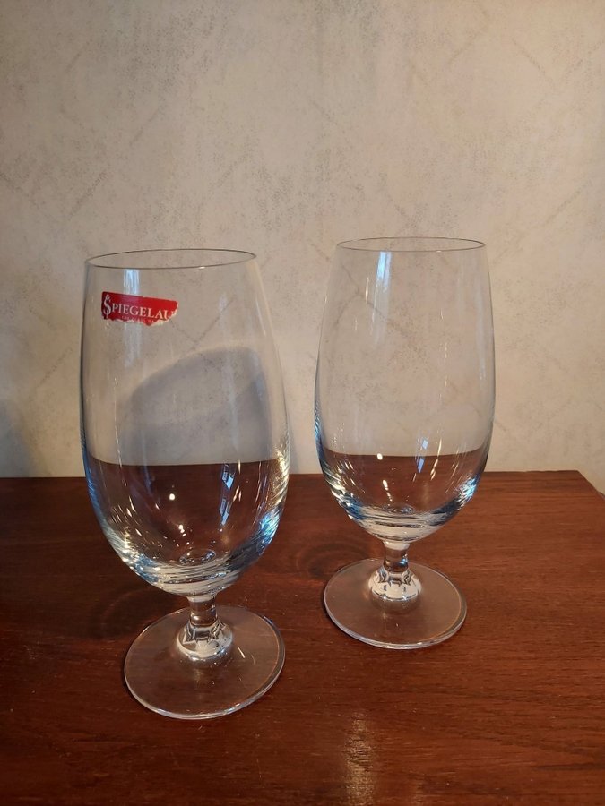 Två ölglas Spiegelau