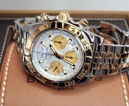 Breitling Chronomat 41 Guld/stål