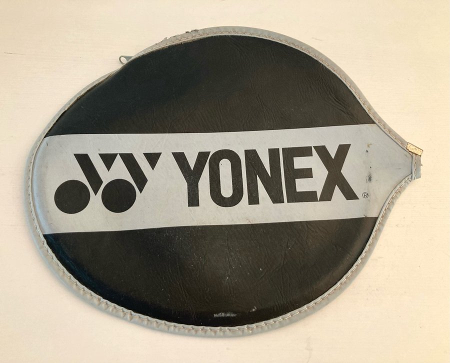 YONEX Äldre cover för badmintonracket Skinn Patina  slitage Stabilt skick