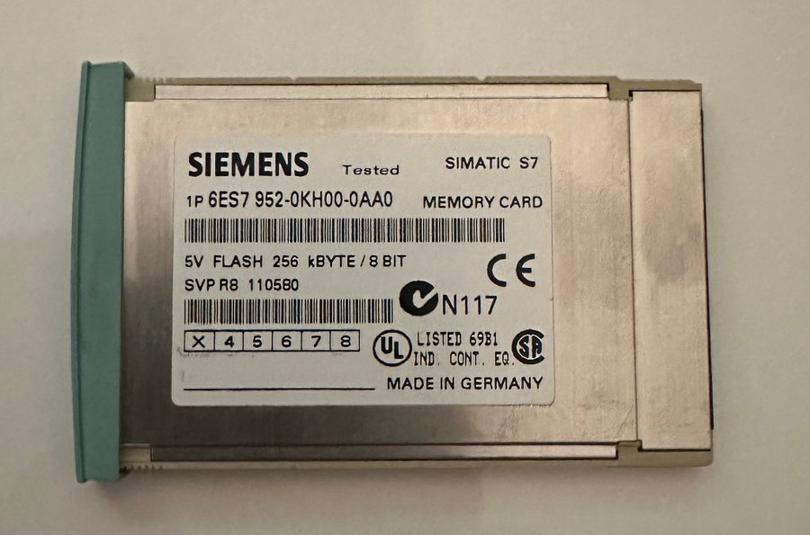 siemens 6es7 952-0kh00-0aa0 Simatic S7 memory card flash kort