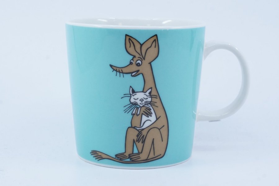 Muminmugg Sniff, turkos / Moomin Mug Sniff, turquoise [B]