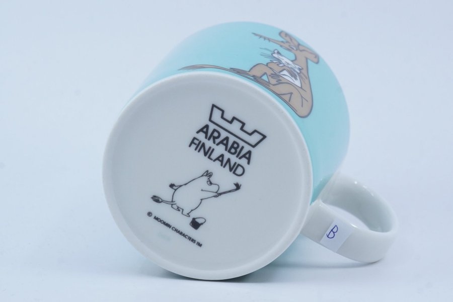 Muminmugg Sniff, turkos / Moomin Mug Sniff, turquoise [B]