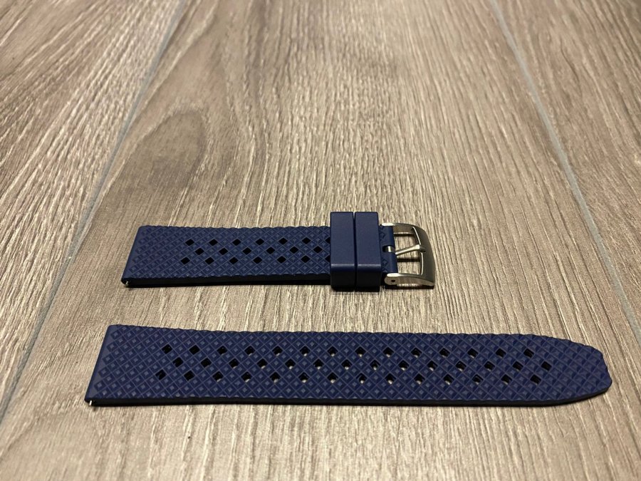 Klockband FKM Gummi 20mm