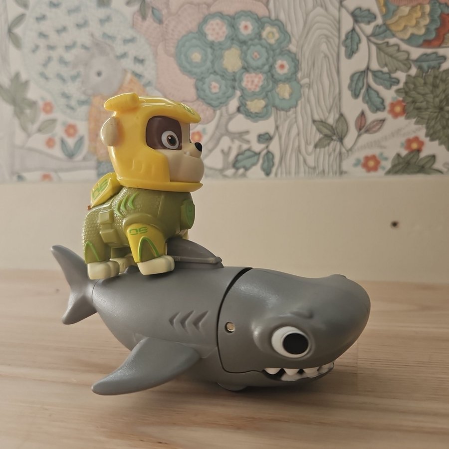 Paw Patrol Aqua Pups Rubble och Hammerhead