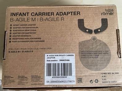 Britax römer adapter till bilbarnstol/babyskydd