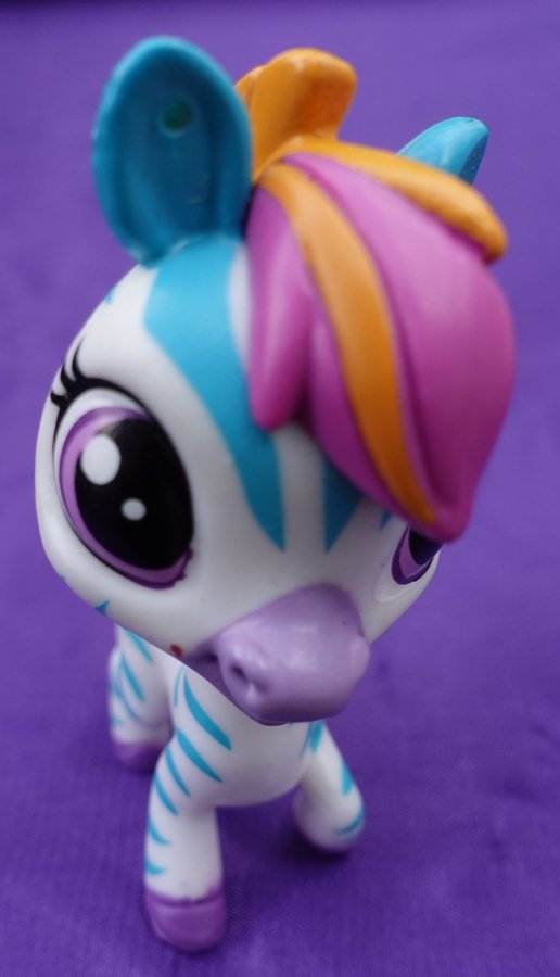 Littlest Pet Shop Zebra Figur Petshop Petshops Pet shops LPS toy