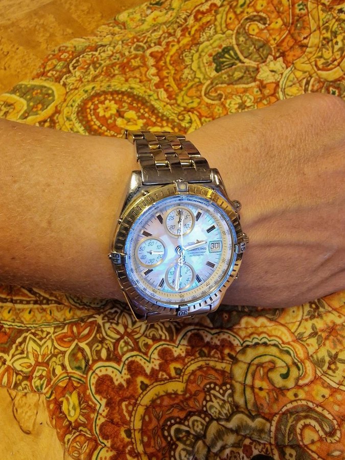 Breitling Chronomat Mother of Pearl D13350