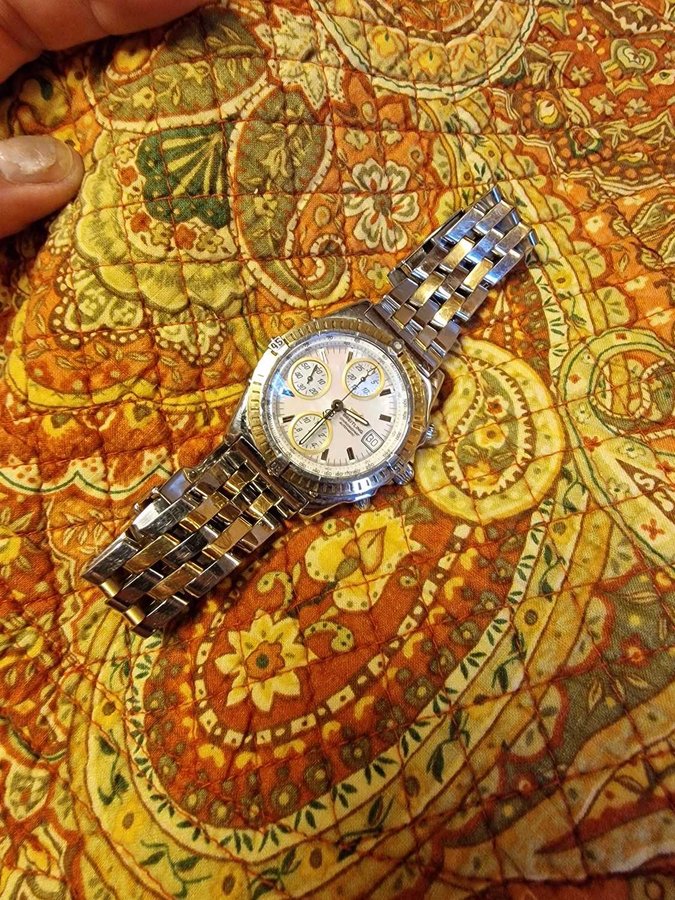 Breitling Chronomat Mother of Pearl D13350