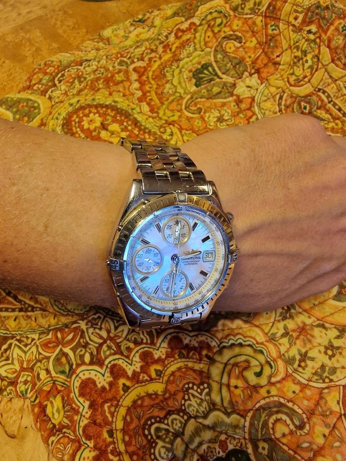 Breitling Chronomat Mother of Pearl D13350