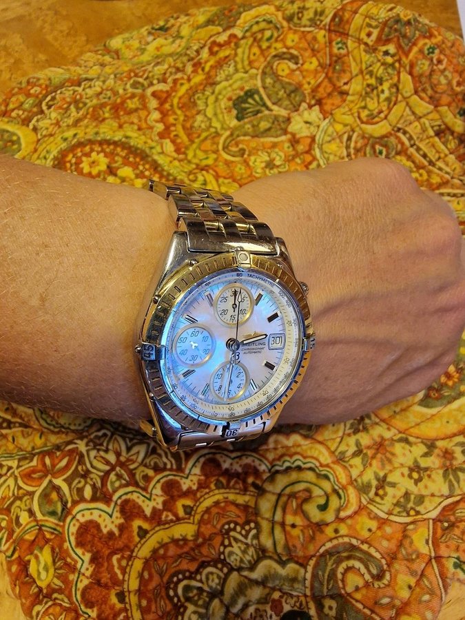 Breitling Chronomat Mother of Pearl D13350