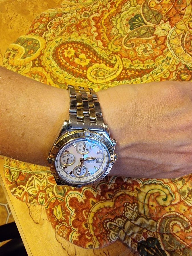 Breitling Chronomat Mother of Pearl D13350