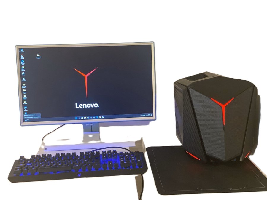 Gaming Lenovo Y720 Cube + Samsung S24E391HL LED Full HD