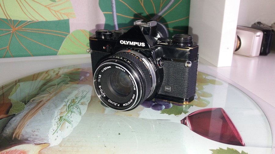 Olympus OM 1 film SLR-kamera