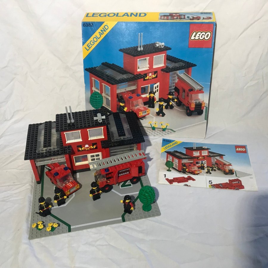 LEGO 6382 Fire station Brandstation