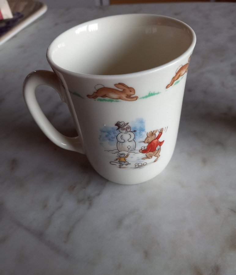 Vintage Royal Doulton Bunnykins Porcelain,Mug, Dish  Egg Cup