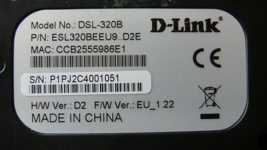 ADSL-modem D-LINK