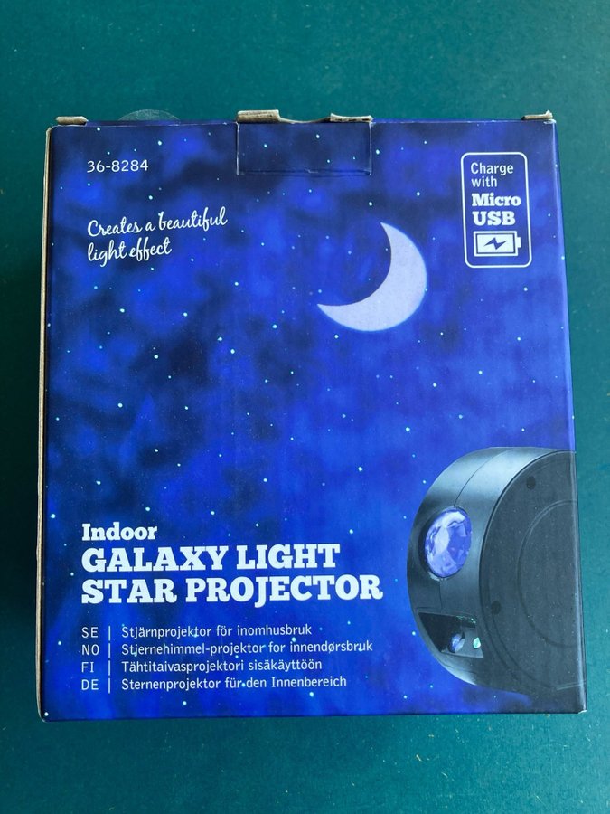 Galaxy Light Star Projector