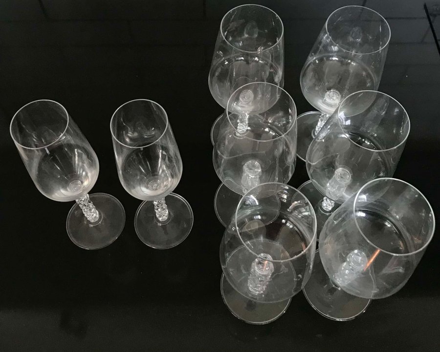 Orrefors Carat vinglas / champagneglas