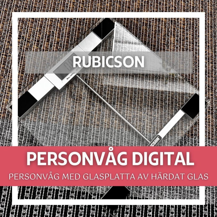 Rubicson Personvåg Digital