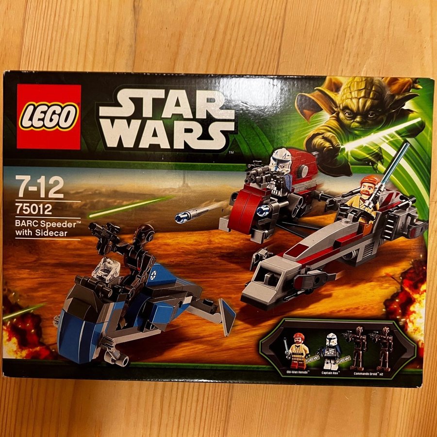 Lego Star Wars 75012 BARC Speeder Oöppnad