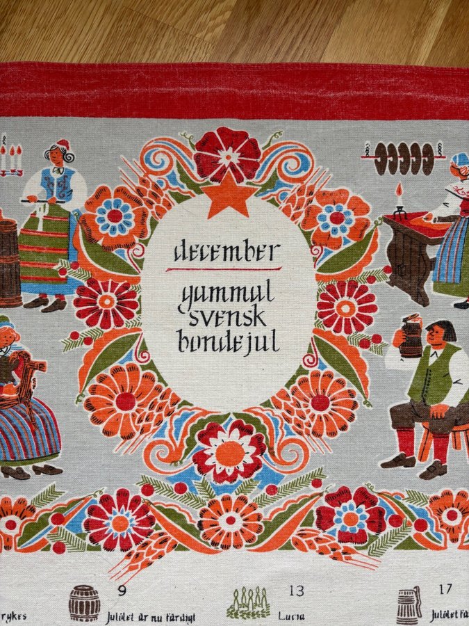 JULBONAD, Gammal svensk bondejul, Kalender, Gammeldags