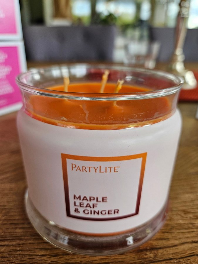 Partylite Ljus - Maple Leaf  Ginger