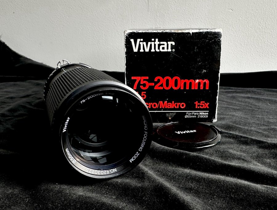 Vivitar 75-200mm 1:4.5 Objektiv f NIKON