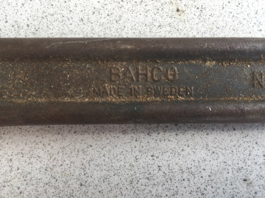 Vintage Bahco Skiftnyckel 12 tum