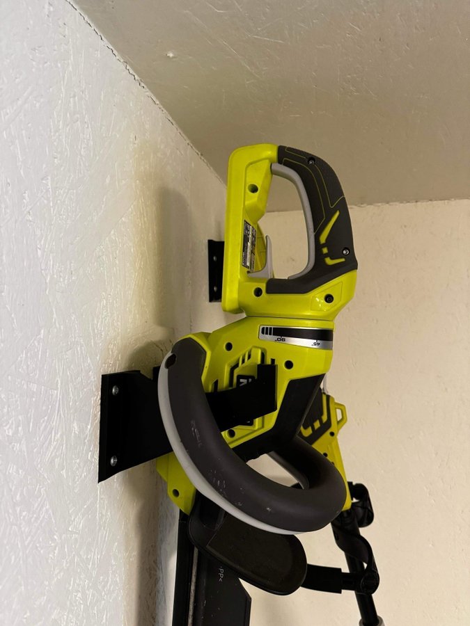 3d printed väggfäste Ryobi Häcksax