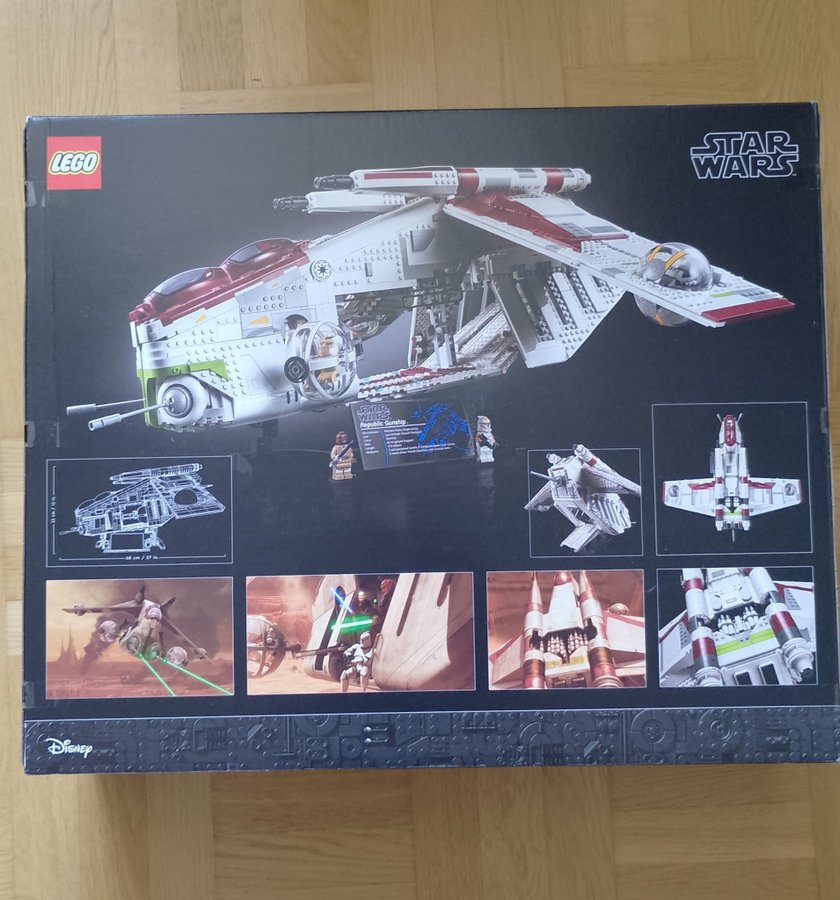 LEGO Star Wars UCS Republic Gunship (75309) Oöppnad! Sällsynt!