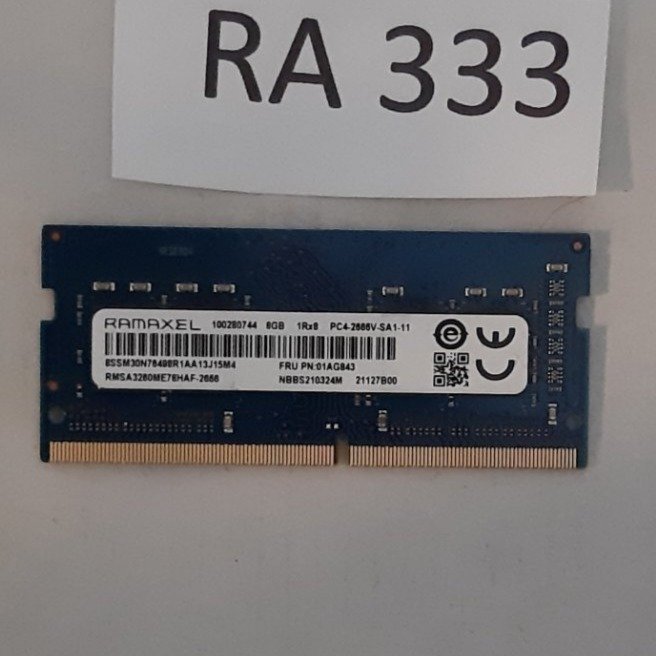 Ramminne DDR4 8GB (1x8GB), 2666MHz, för laptop