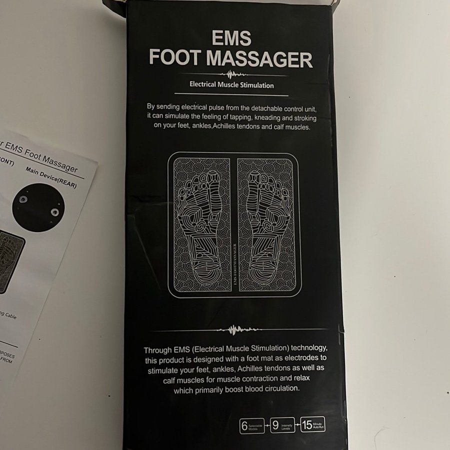 EMS Fotmassageapparat