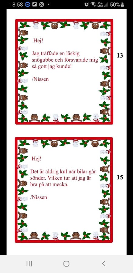 Nissebrev DIGITALT