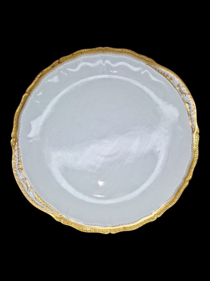 UPPLÄGGNINGSFAT, Theodore Haviland, Mousseline, Limoges, Frankrike