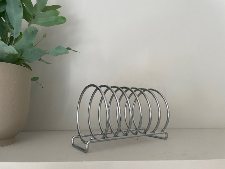 Toastrack, brödställ i metall