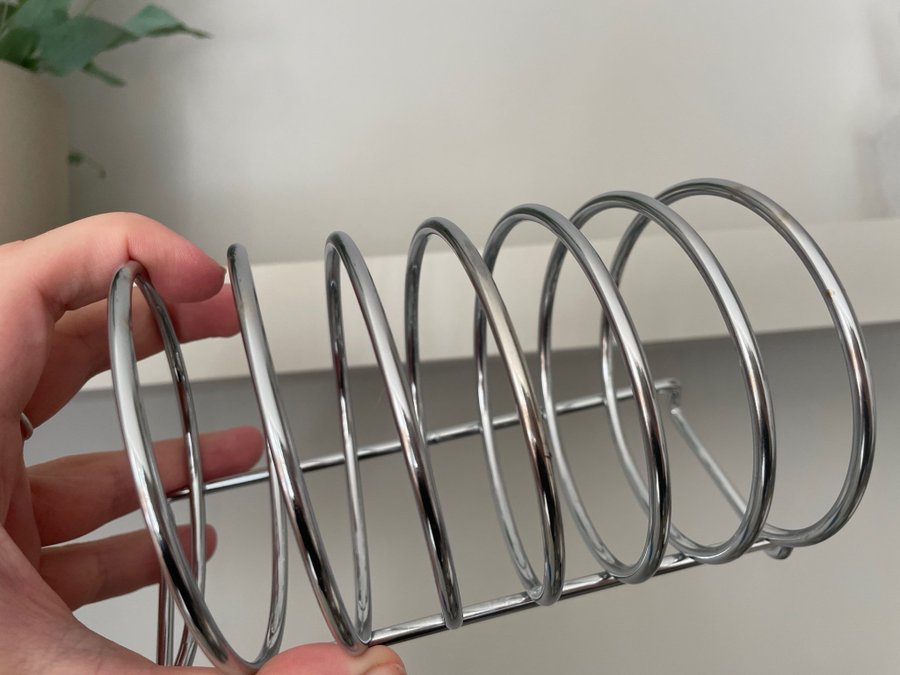 Toastrack, brödställ i metall