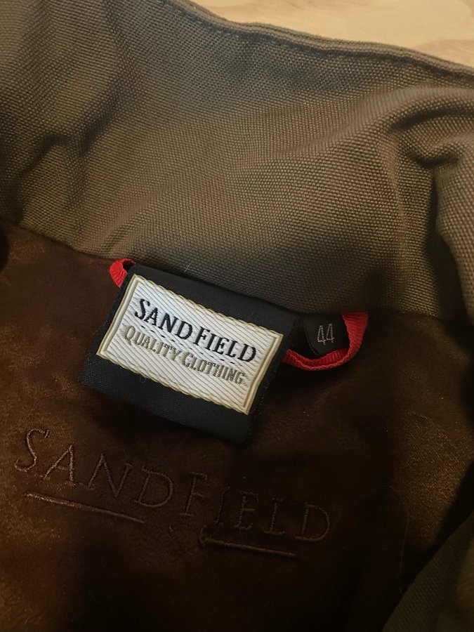 Sandfield grøn jagtjakke, størrelse 44