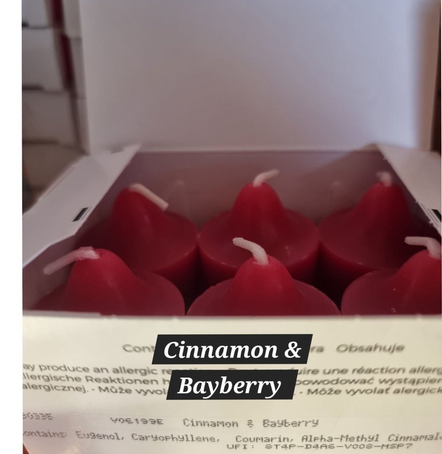 Partylite Votivljus doften Cinnamon  Bayberry