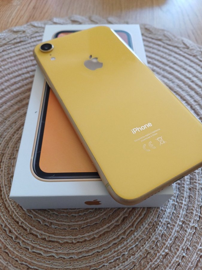 iPhone XR Gul