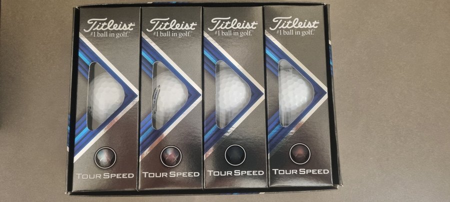 Titleist Tour Speed Golfbollar