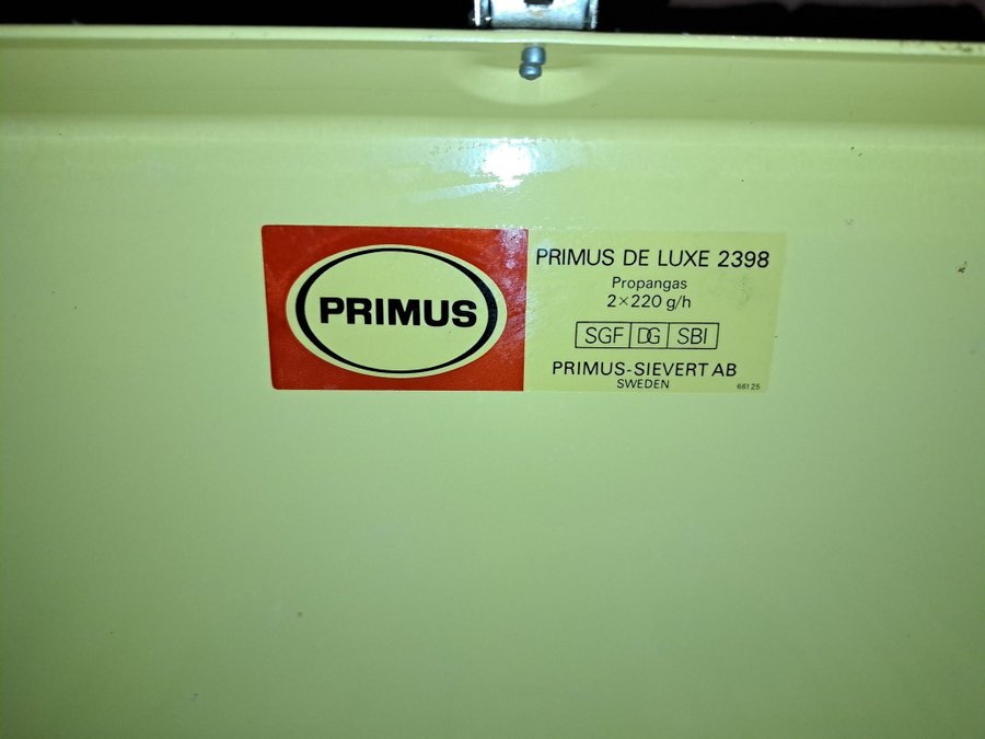 Primus De Luxe 2398 Campingkök.